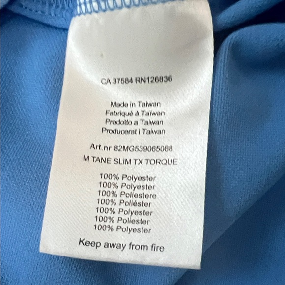 J Lindeberg Blue Polo Shirt - Picture 4 of 6